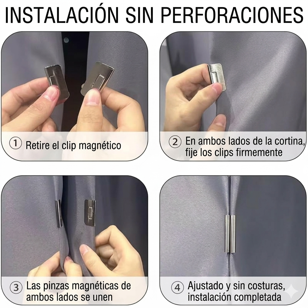 CortinaFix - Cierra tus cortinas. Recupera tu privacidad.