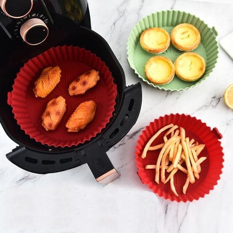 Pack de 6 Canastas de silicona para Air Fryer