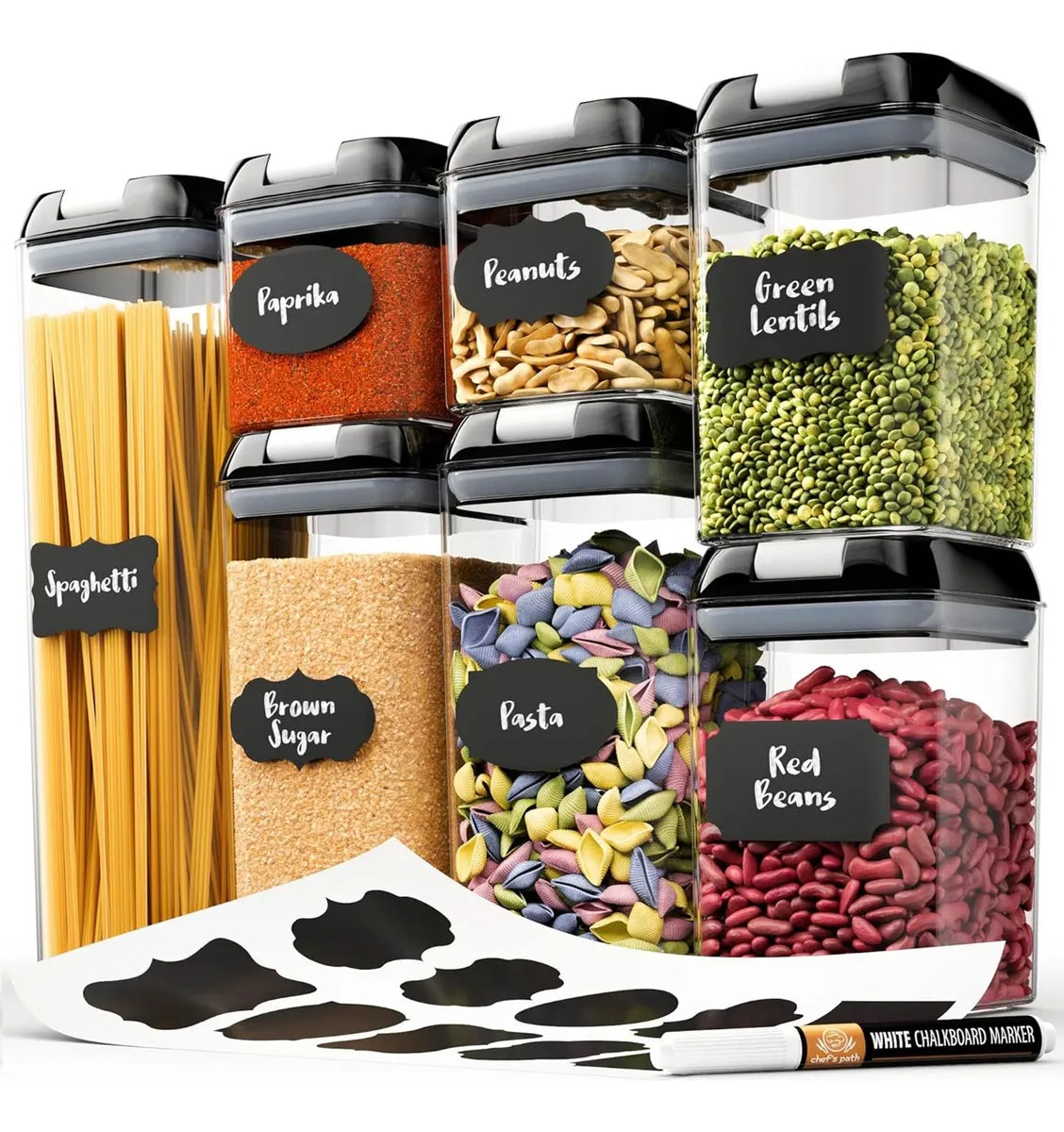 VitaBox® – Contenedores herméticos que transforman tu cocina set 28 unid