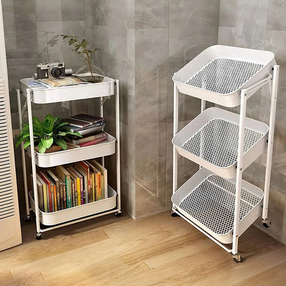 Organizador Carro Plegable Multiuso De 3 Niveles