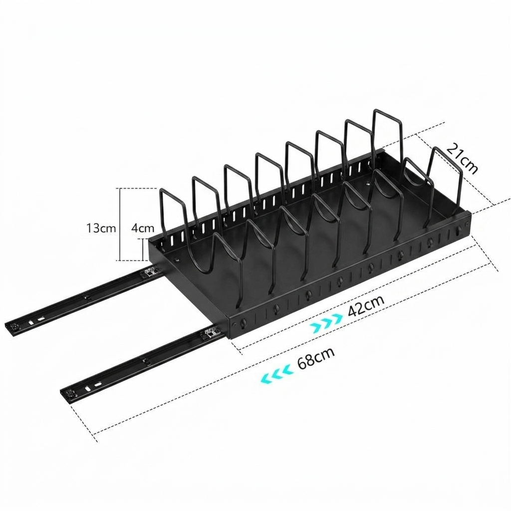OllaFit | Organizador deslizante para ollas y sartenes