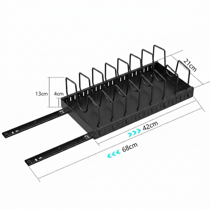 OllaFit | Organizador deslizante para ollas y sartenes