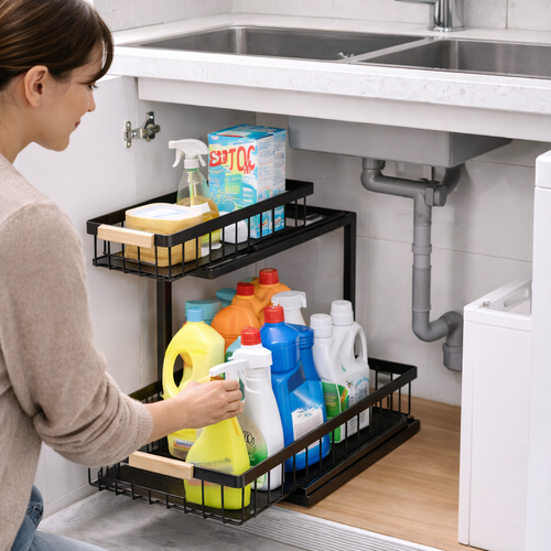 DuoRack Pack (x2) – Dos niveles Cero desorden.